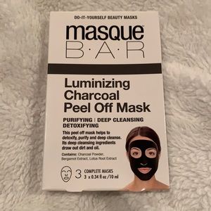 Charcoal peel of masks